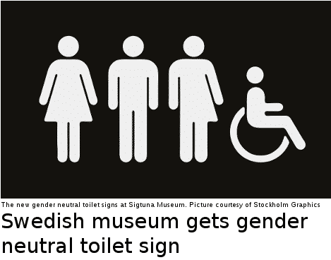 gender neutral toiletsign (thelocal.se)